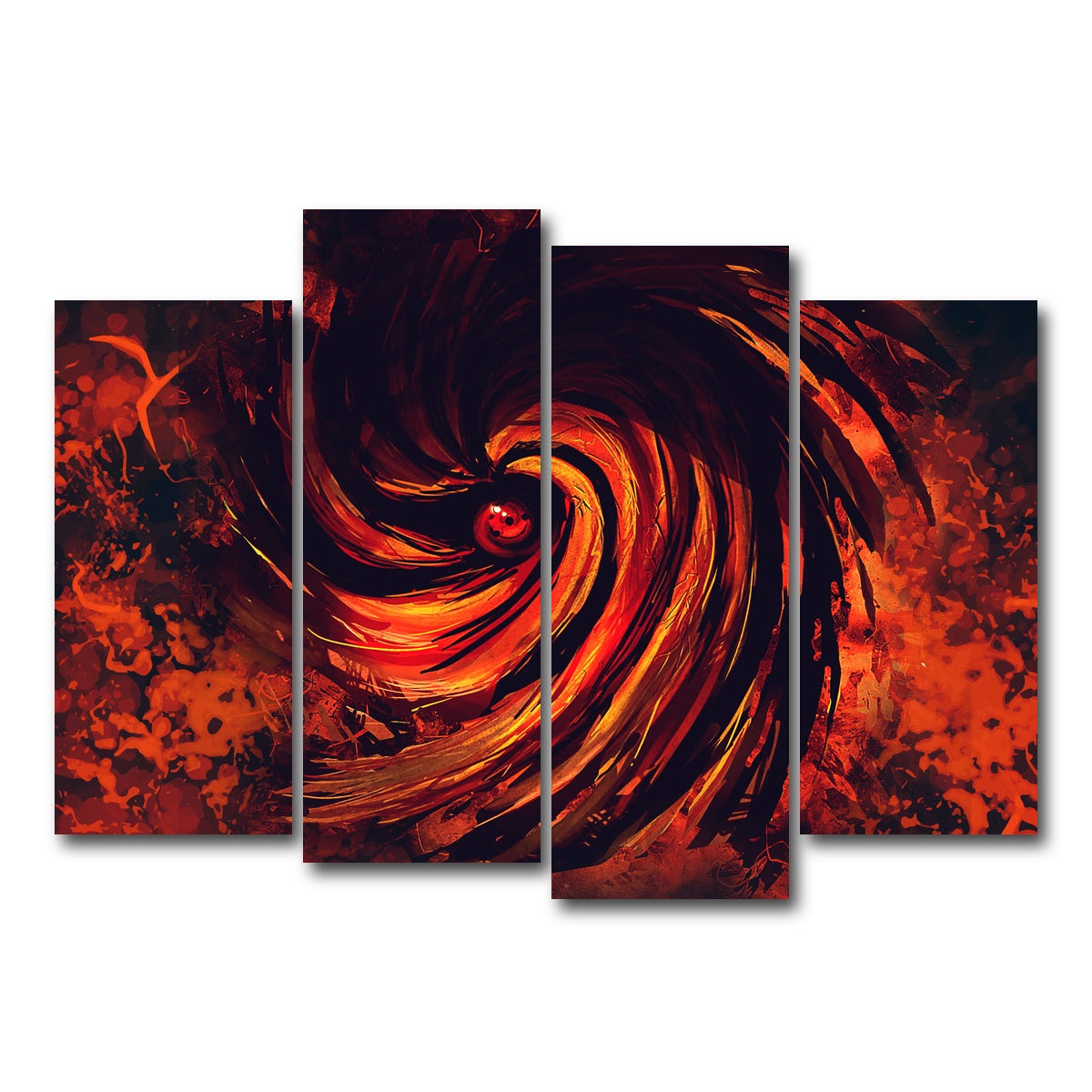 AUTO-MOCKUP WHITE | Obito | 4 Piece | Gallery Wrap Canvas | group=4_normal