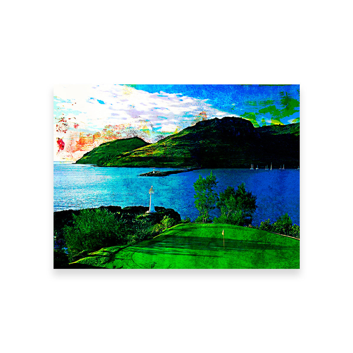 Ocean Course at Hokuala Wall Art