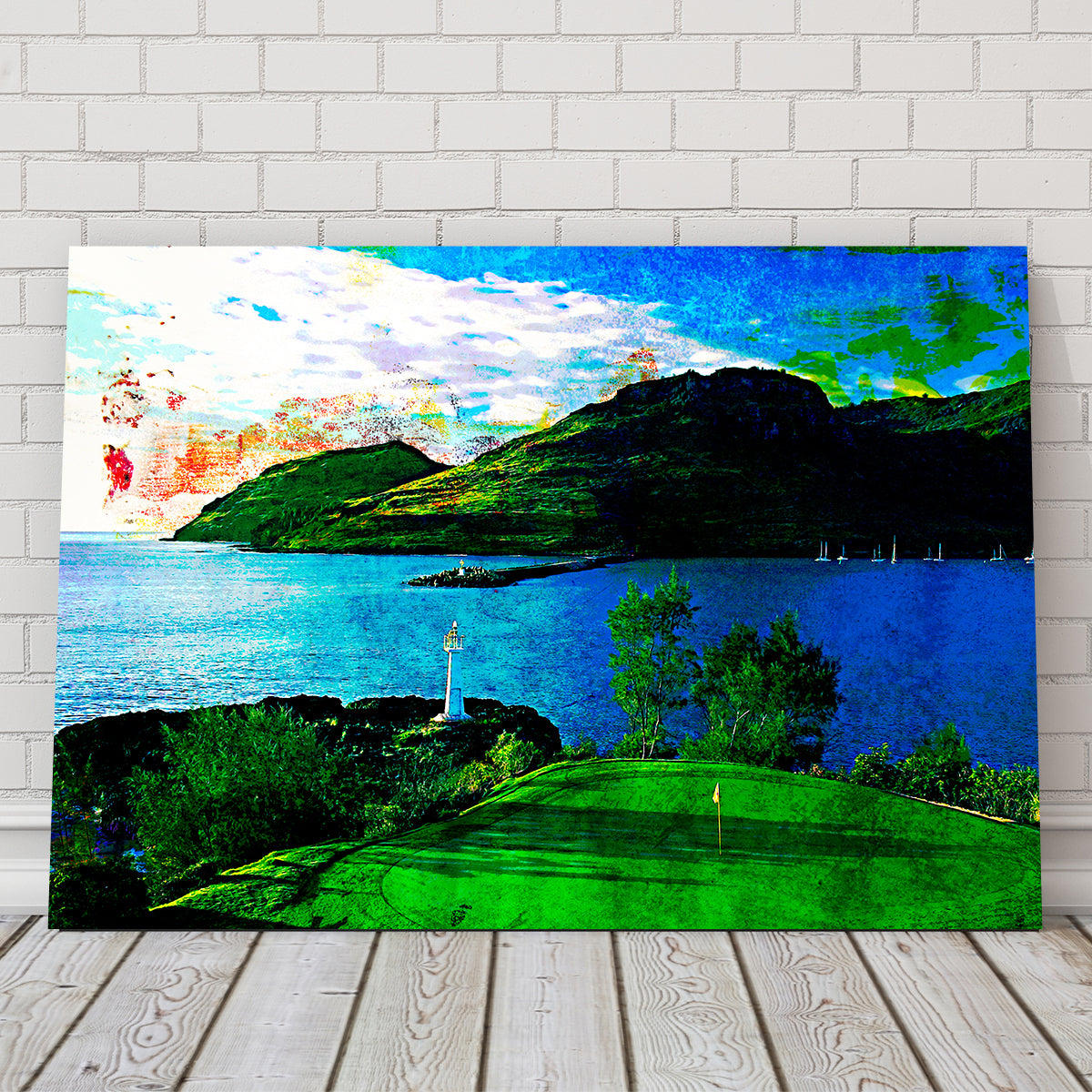 Ocean Course at Hokuala Wall Art