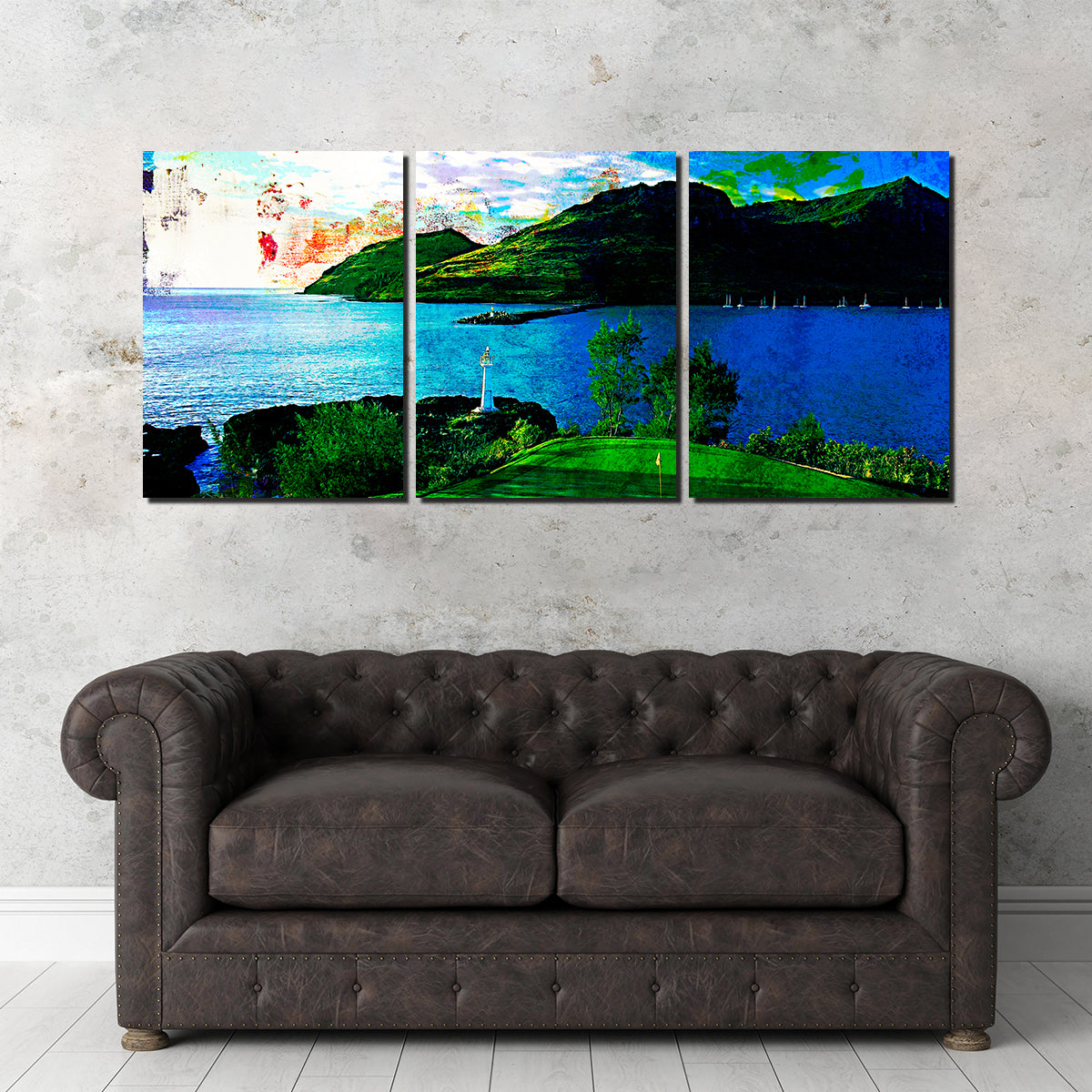 Ocean Course at Hokuala Wall Art