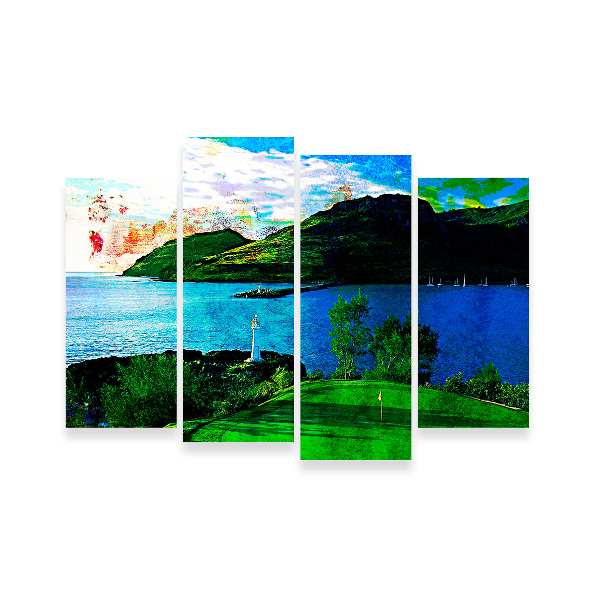 Ocean Course at Hokuala Wall Art