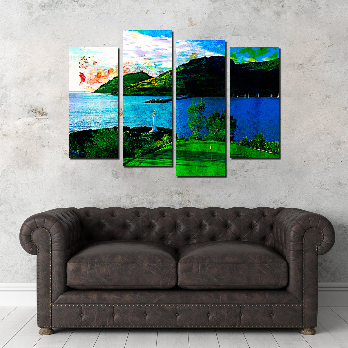 Ocean Course at Hokuala Wall Art