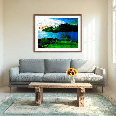 AUTO-MOCKUP ROOM | Ocean Course at Hokuala Wall Art