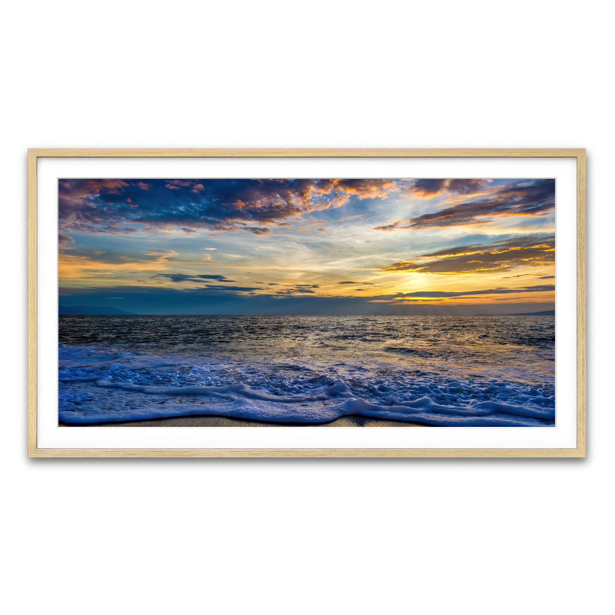 Framed Print 2x1 Natural
