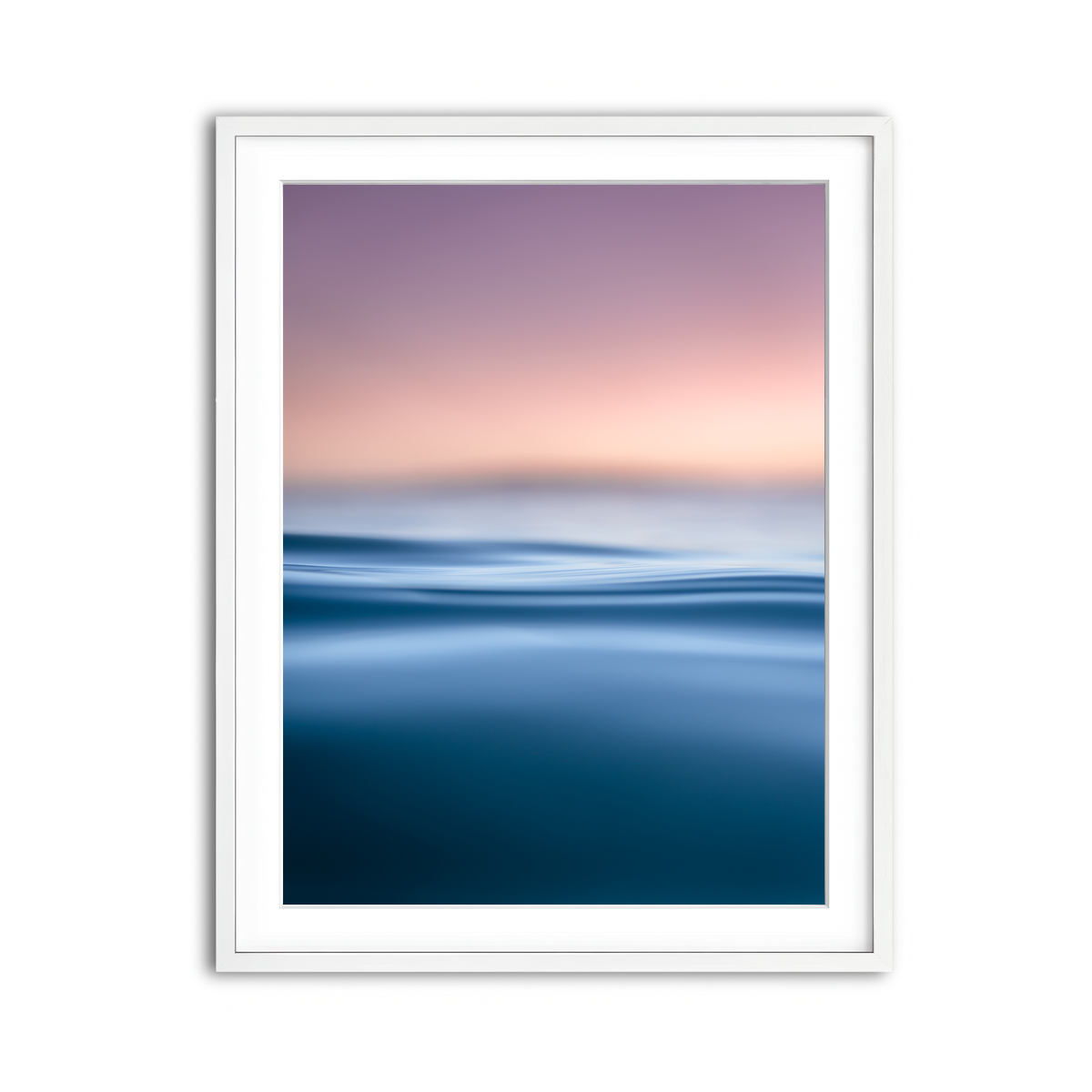 Framed Print 3x4 White