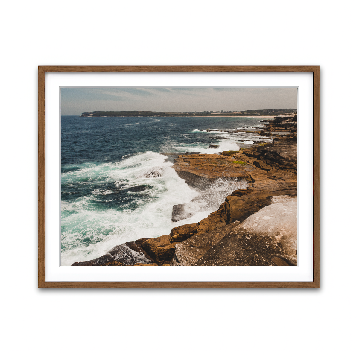 Framed Print 4x3 Walnut