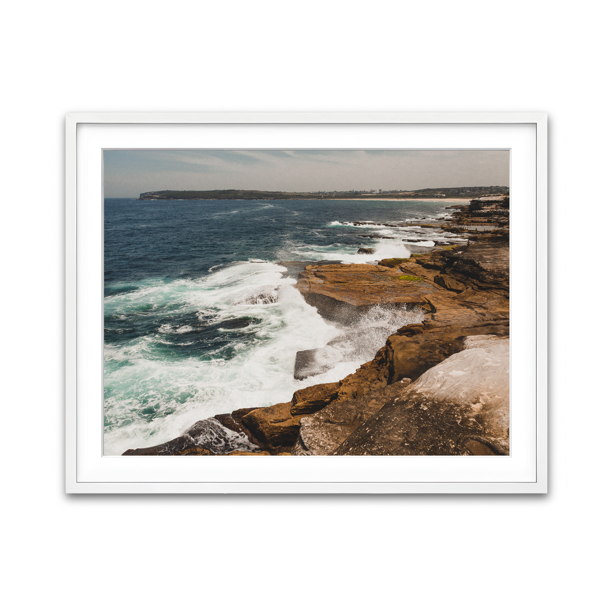 Framed Print 4x3 White