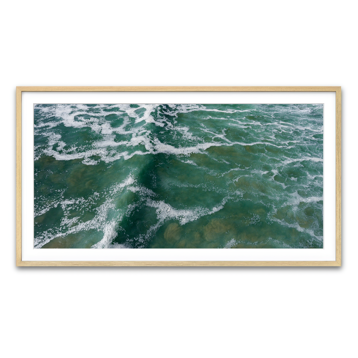Framed Print 2x1 Natural