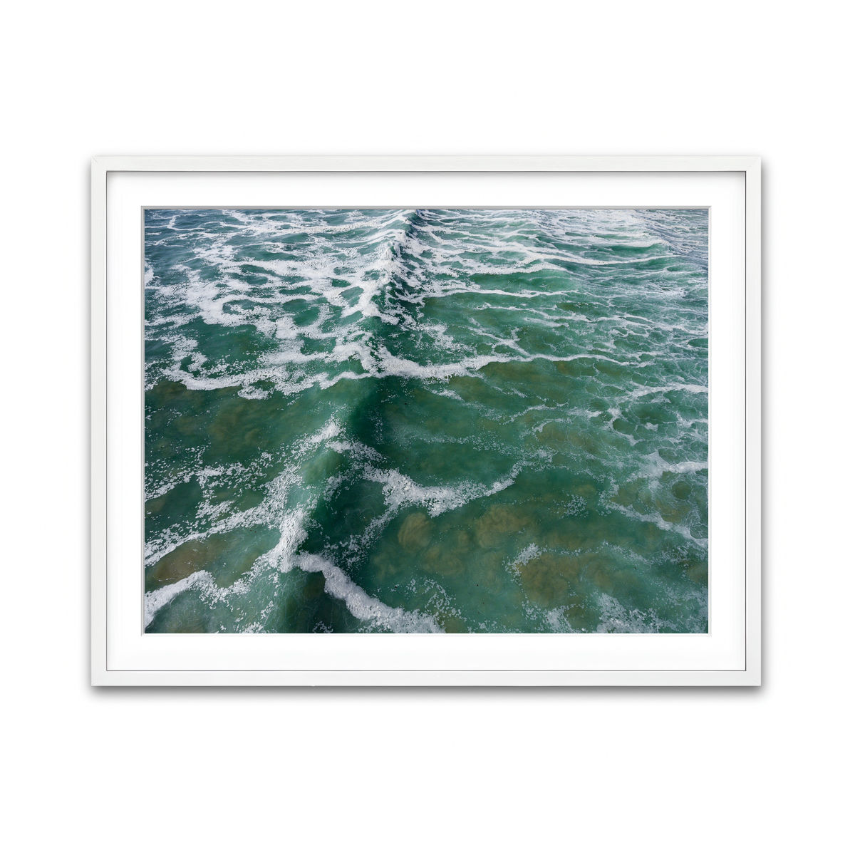 Framed Print 4x3 White