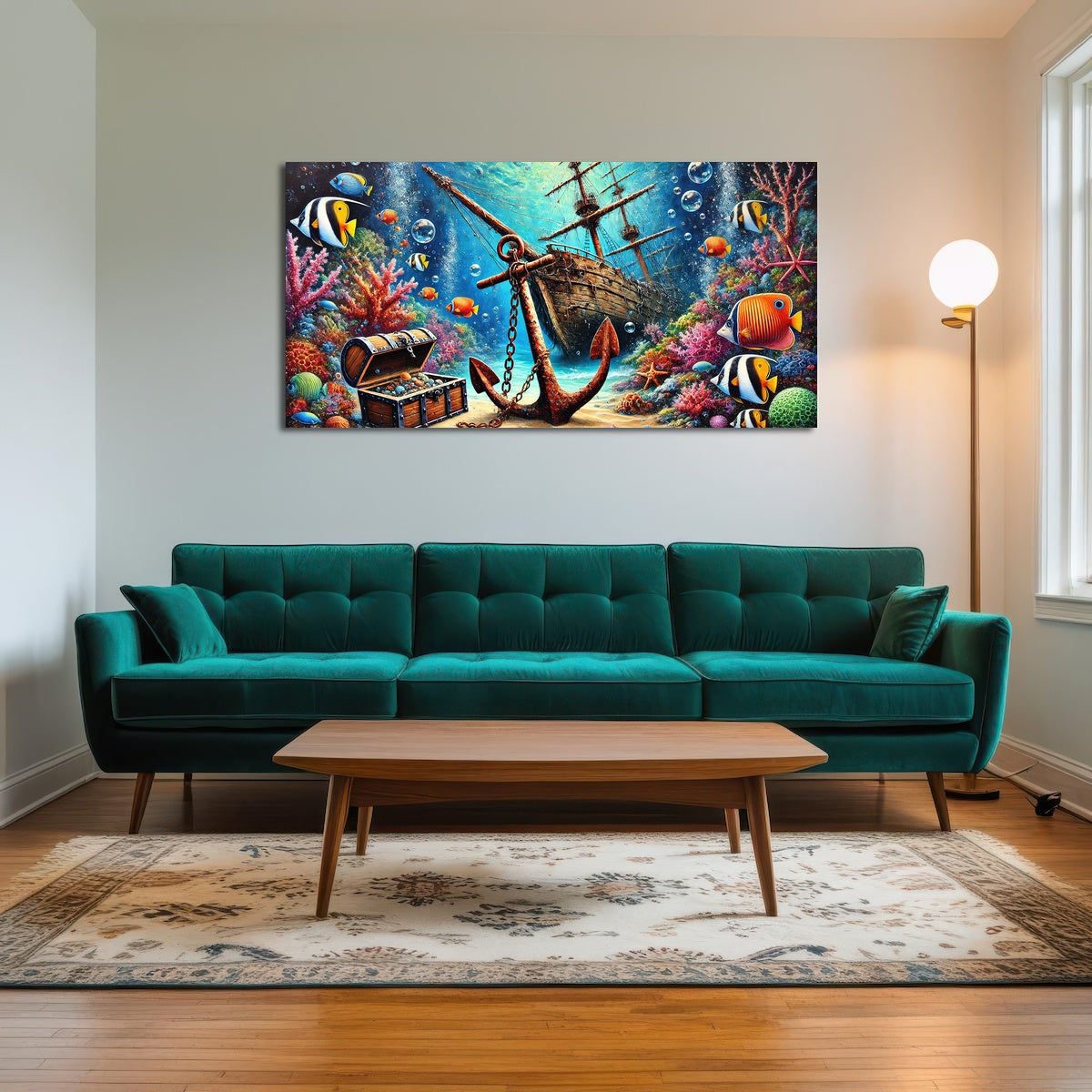 AUTO-MOCKUP ROOM | Ocean Treasures