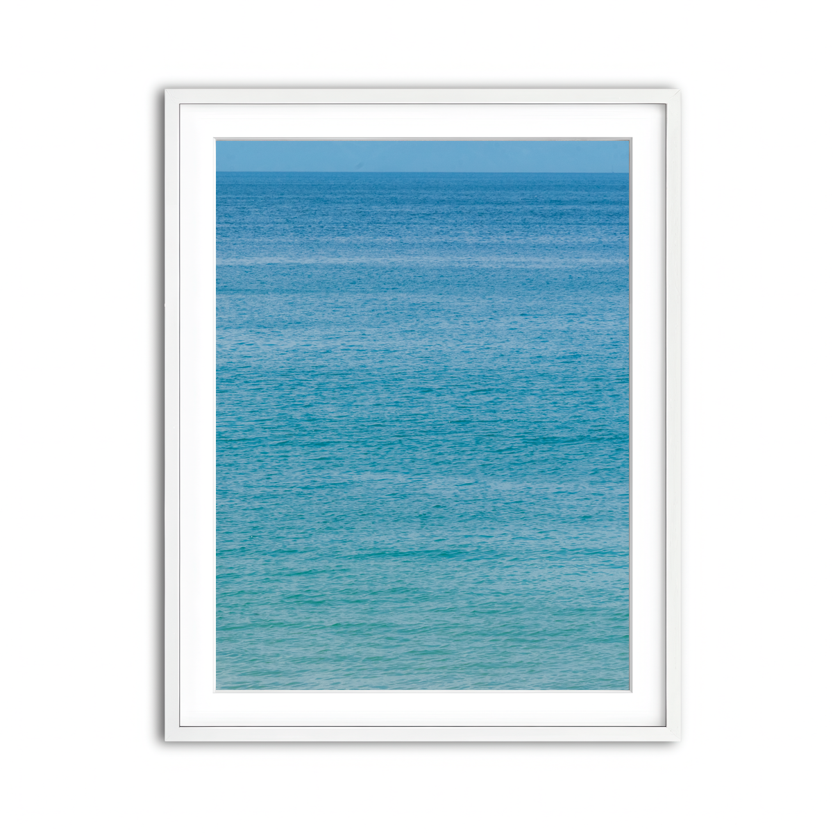 Framed Print 3x4 White