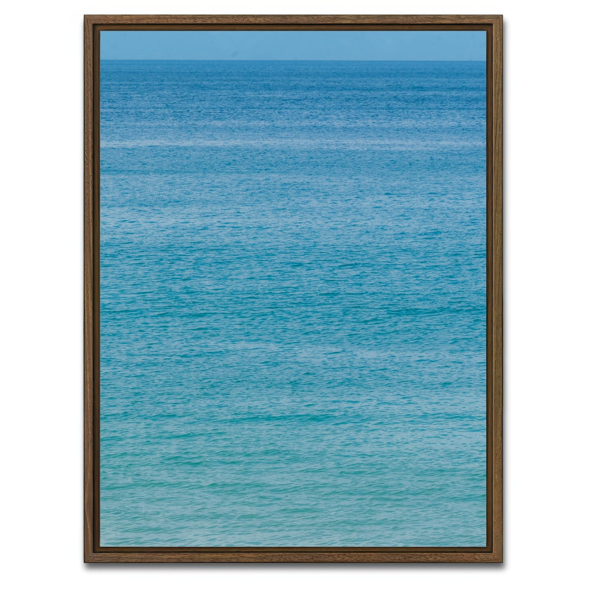 AUTO-MOCKUP WHITE | Ocean | 1 Piece | Walnut Framed Canvas | group=3x4