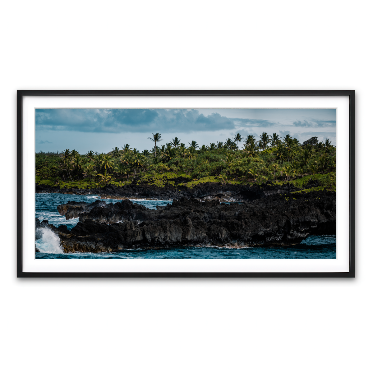 Framed Print 2x1 Black