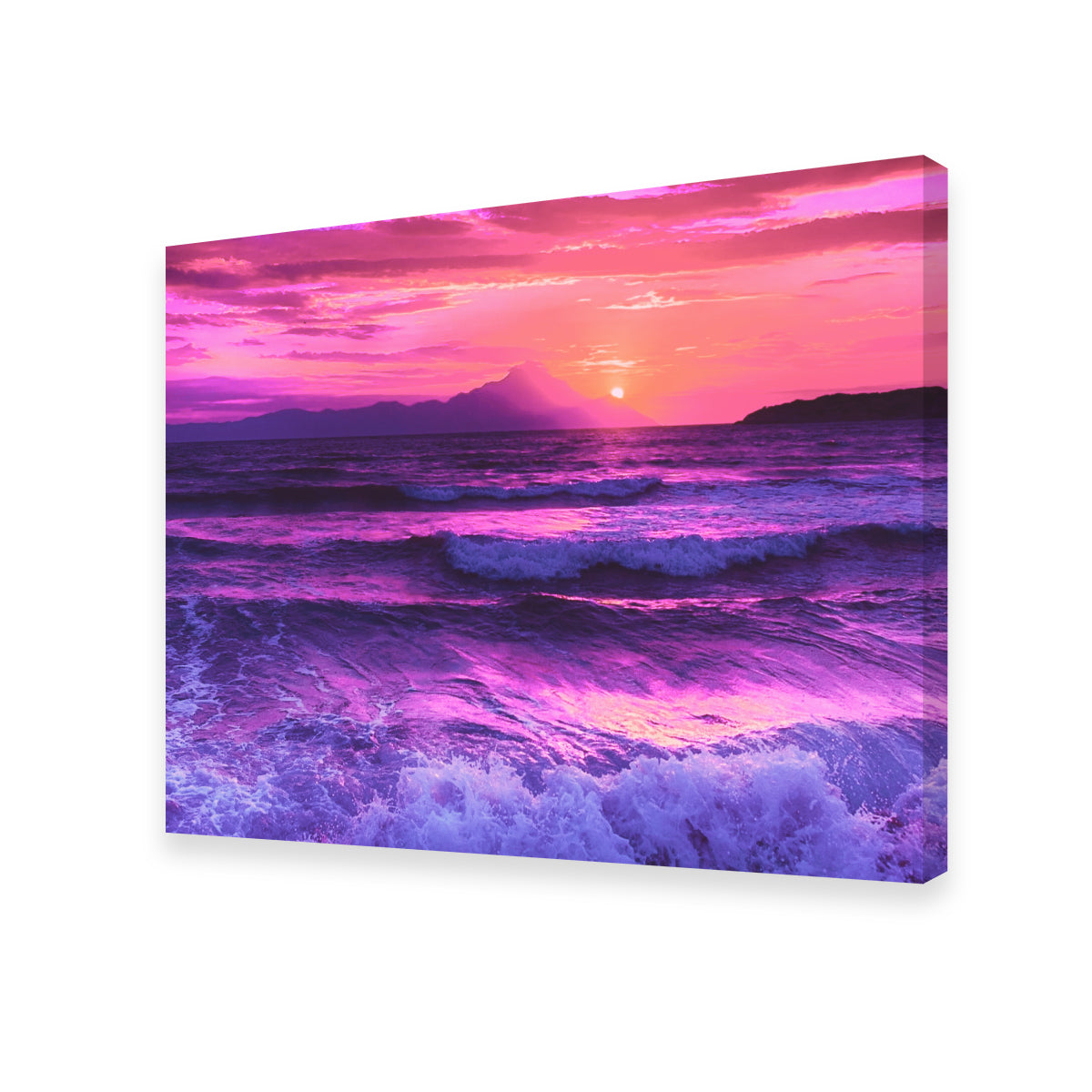 Oceanview at Sunset Wall Art