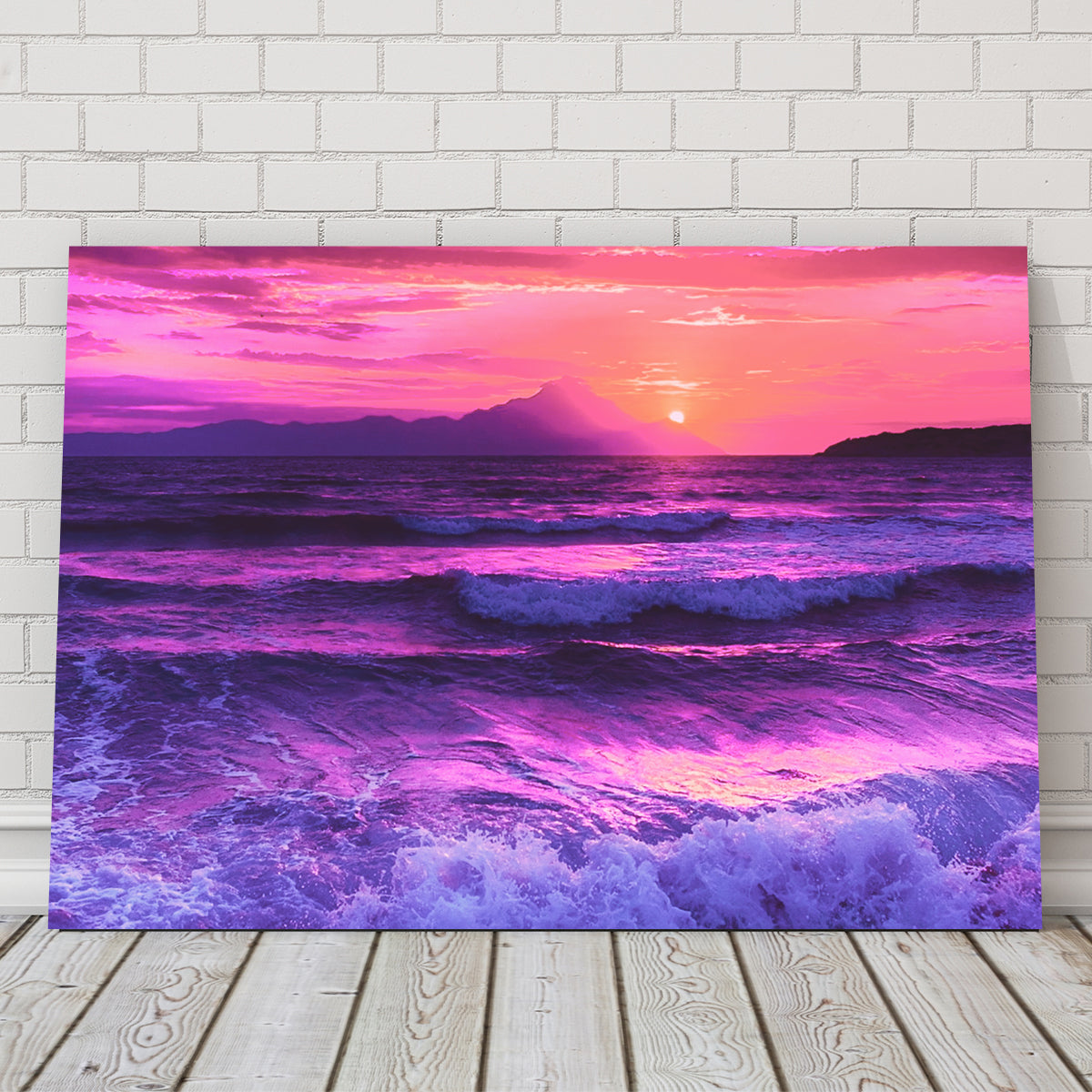 Oceanview at Sunset Wall Art