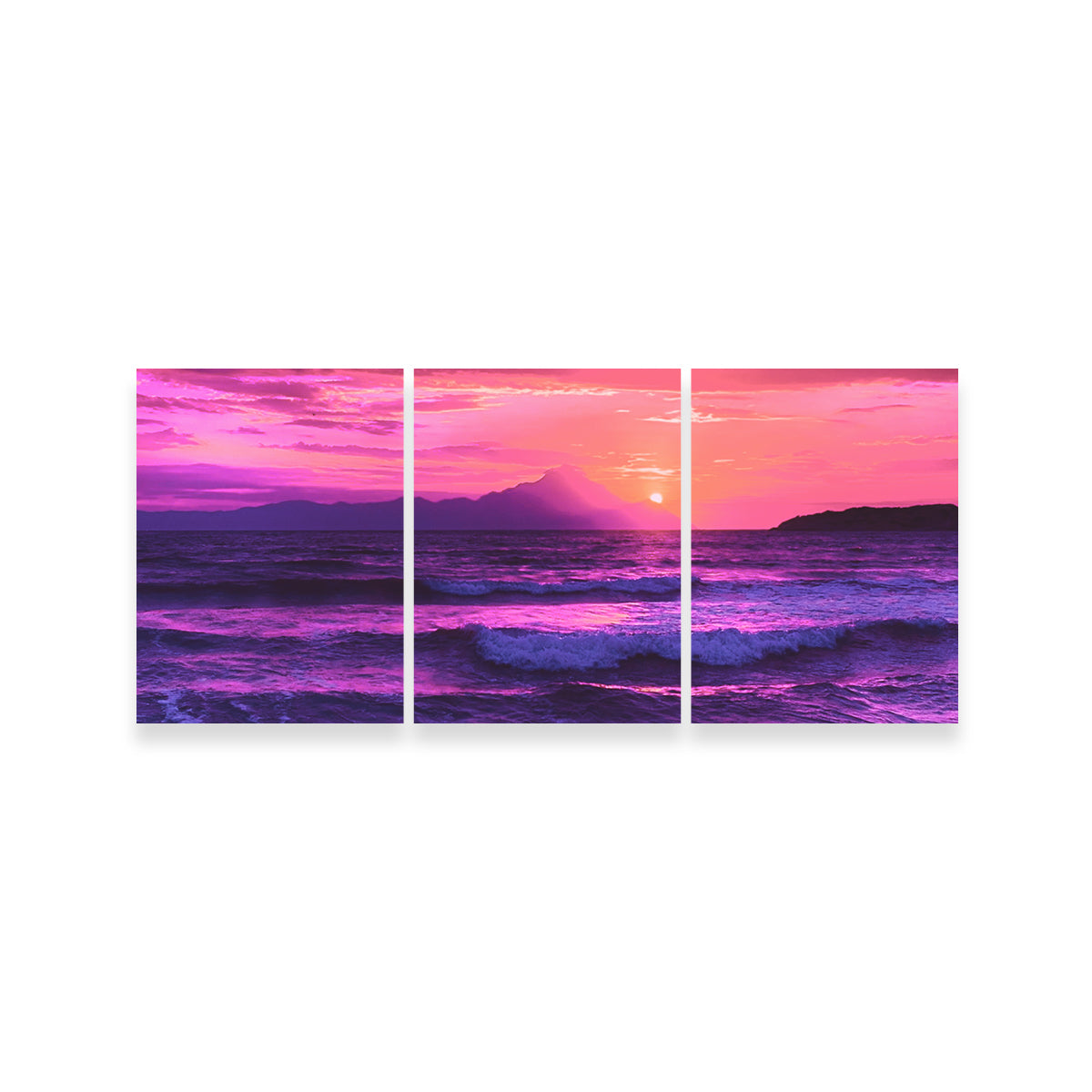 Oceanview at Sunset Wall Art