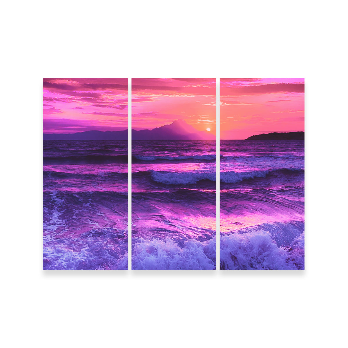 Oceanview at Sunset Wall Art