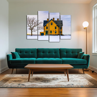 AUTO-MOCKUP ROOM | Officer's Row Yellow House