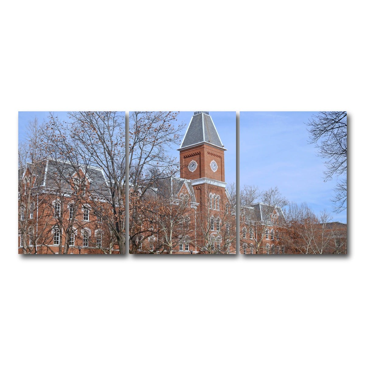 AUTO-MOCKUP WHITE | Ohio State University Hall | 3 Piece | Gallery Wrap Canvas | group=18x24