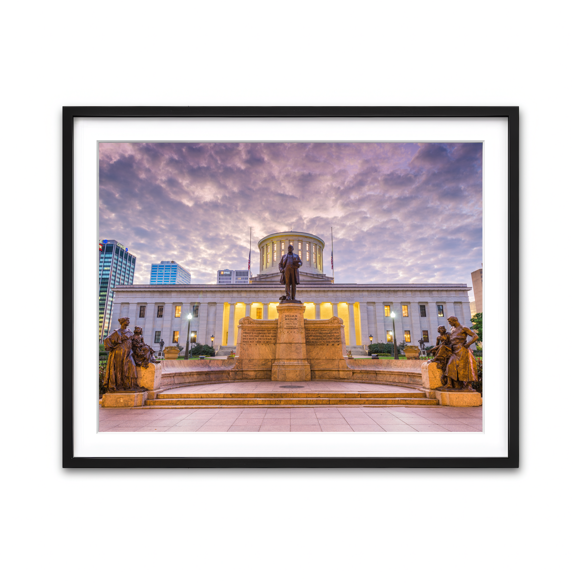 Framed Print 4x3 Black