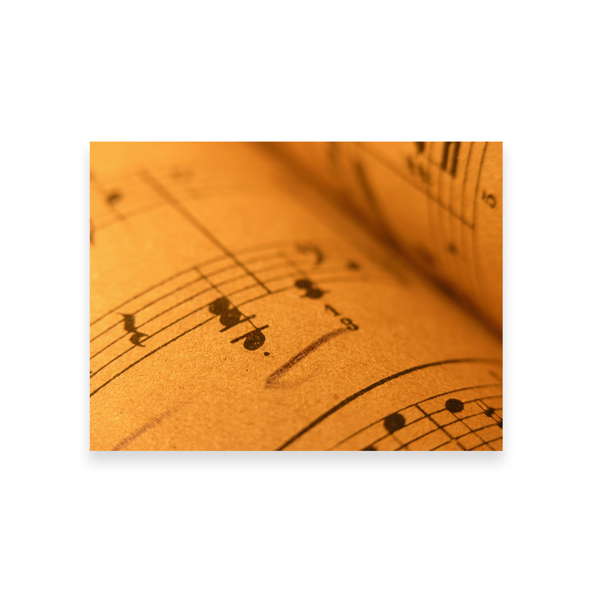 Old Sheet Music Wall Art