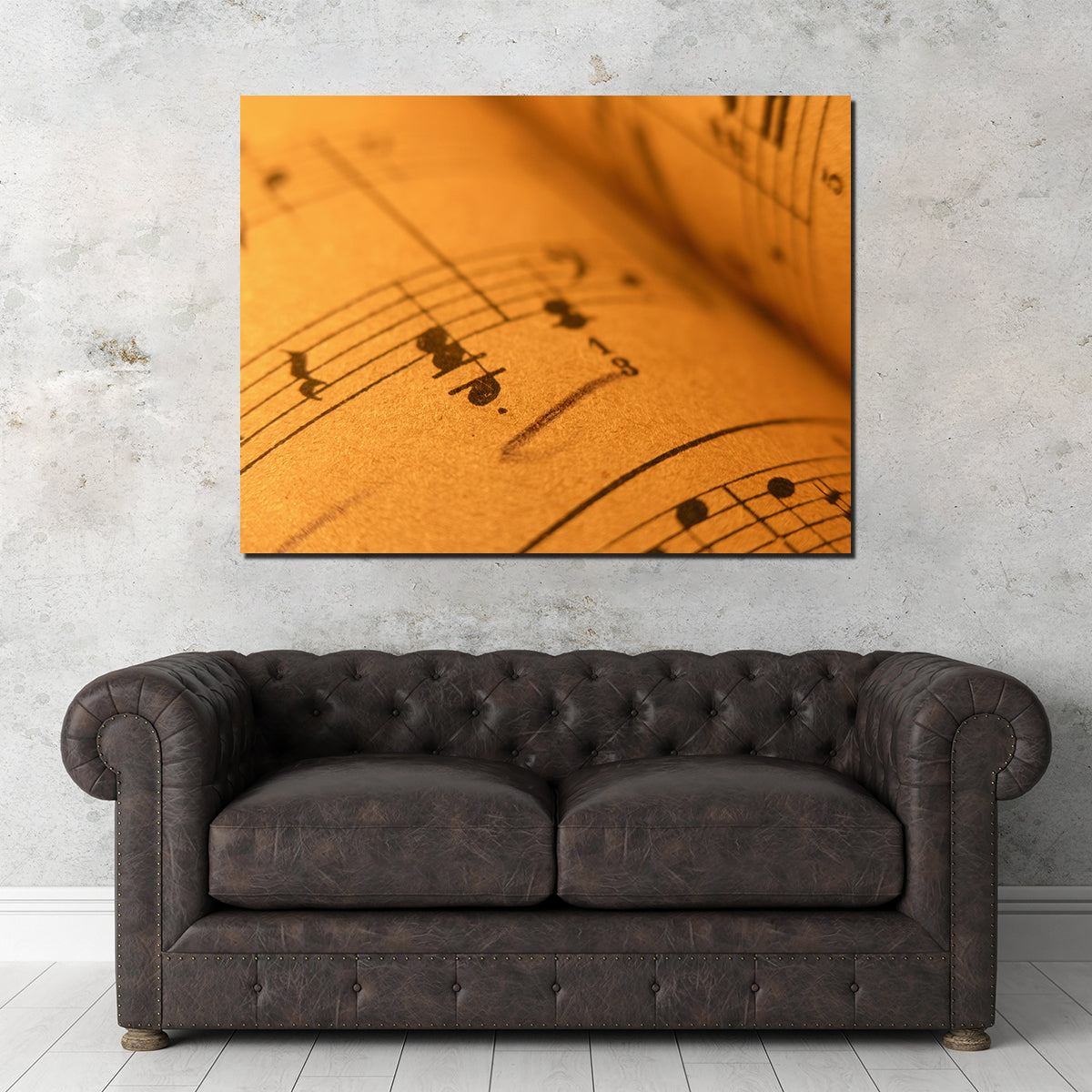 Old Sheet Music Wall Art