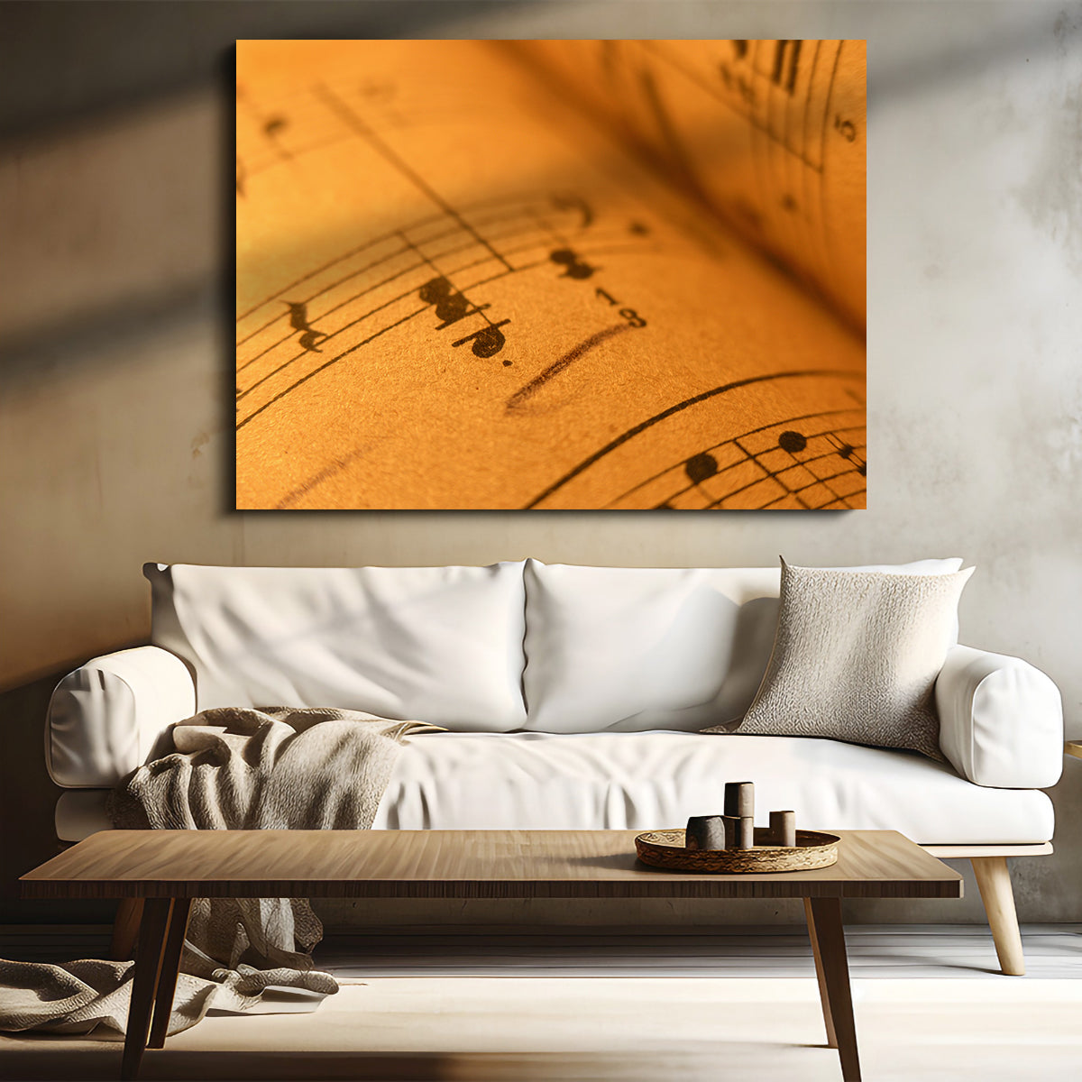 Old Sheet Music Wall Art