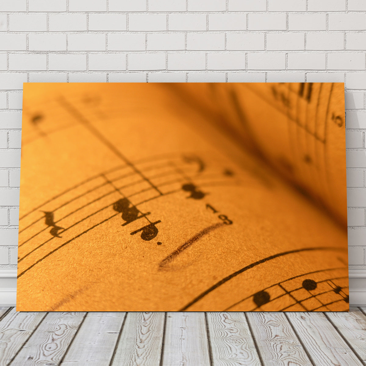 Old Sheet Music Wall Art