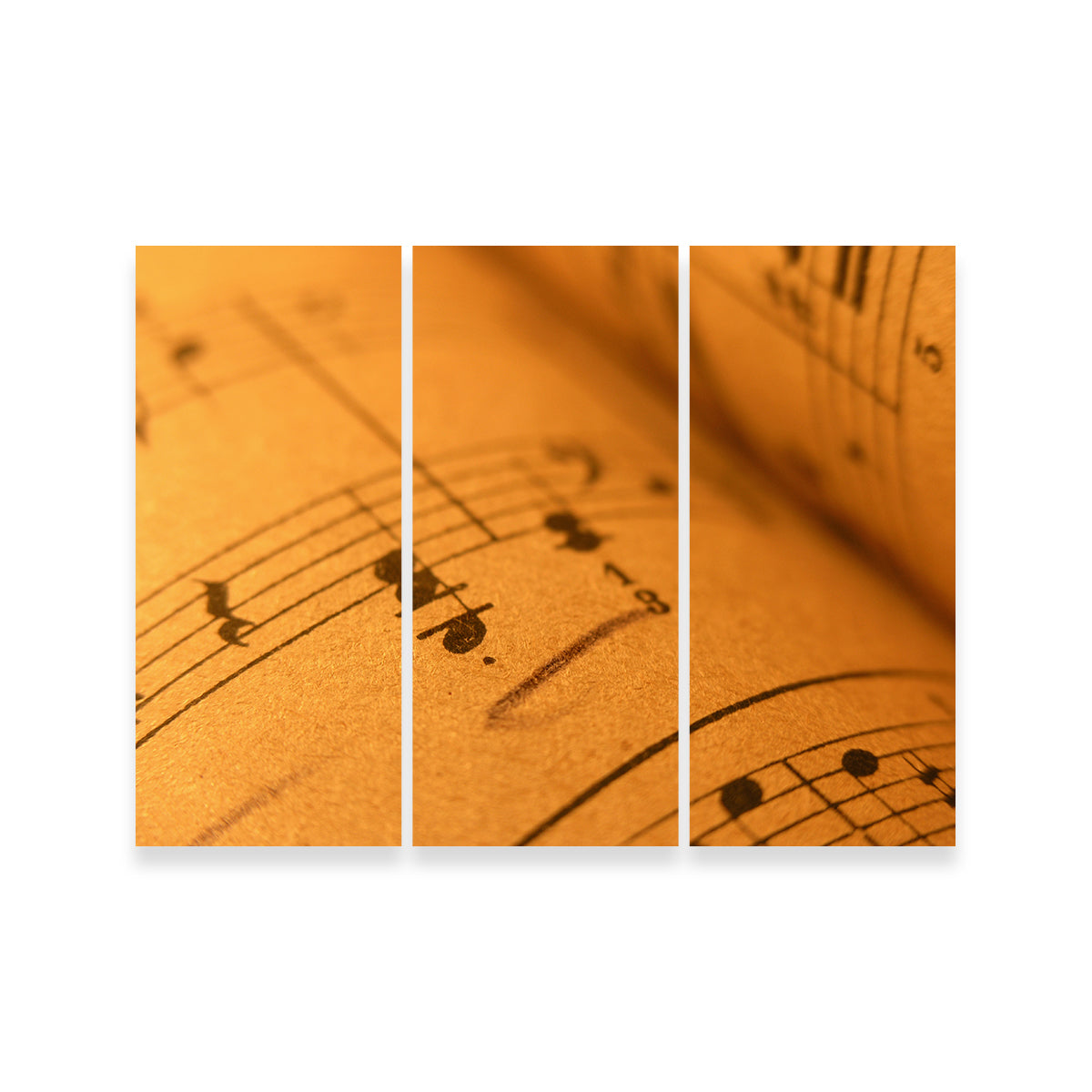 Old Sheet Music Wall Art