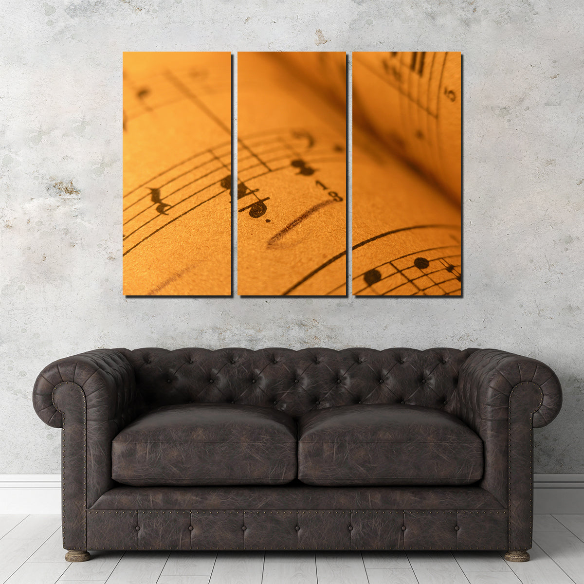 Old Sheet Music Wall Art