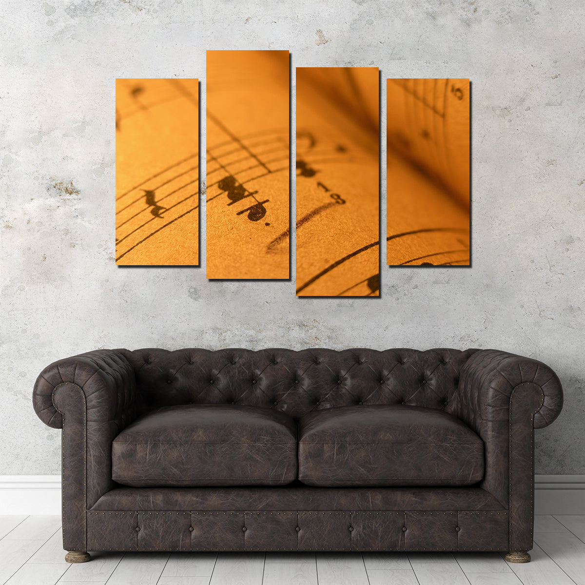Old Sheet Music Wall Art