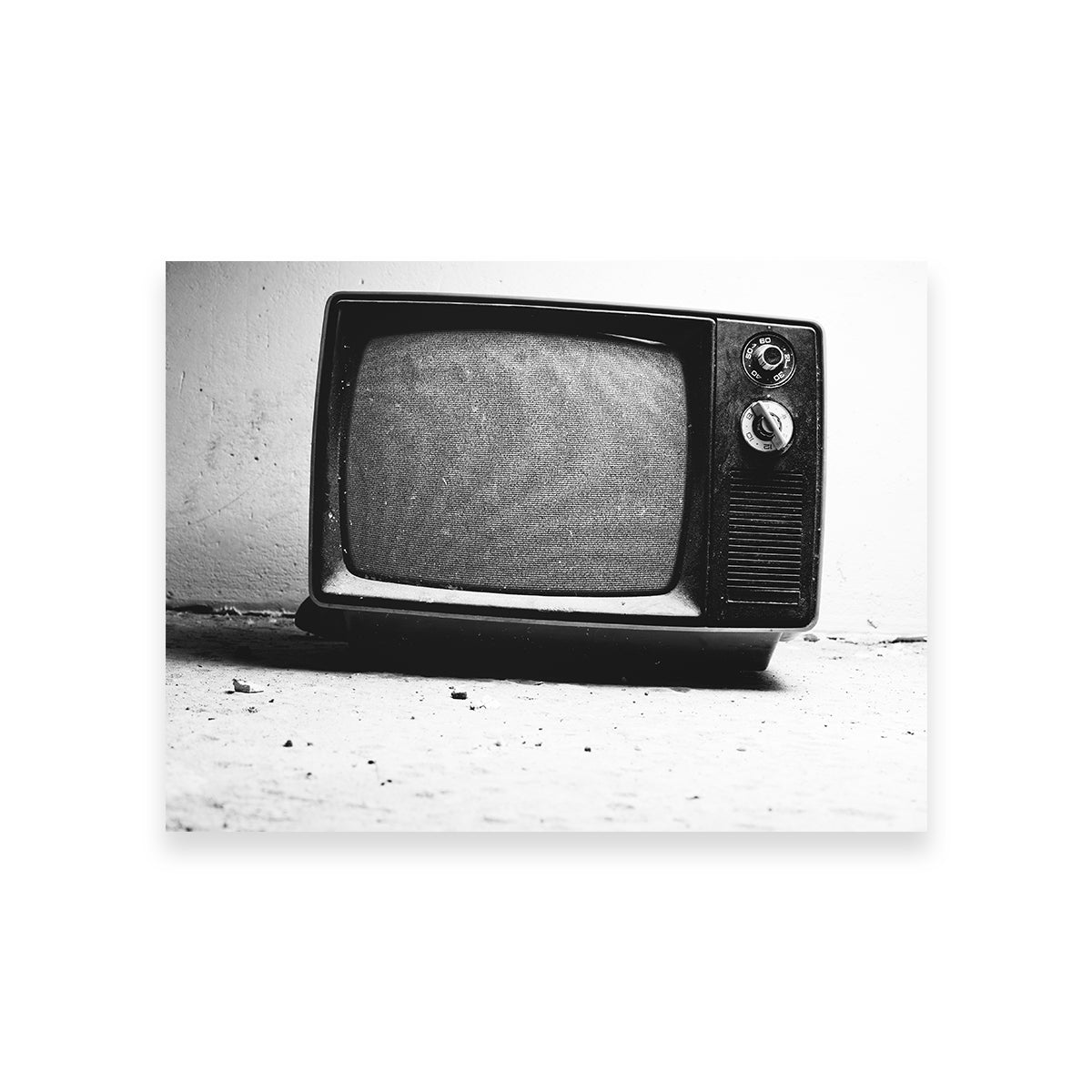Old TV Wall Art