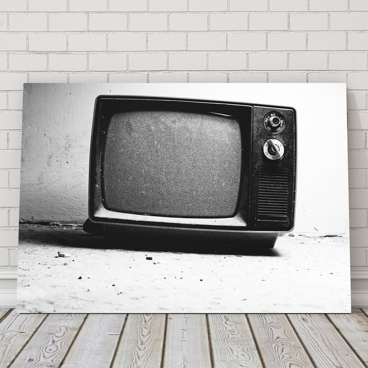 Old TV Wall Art
