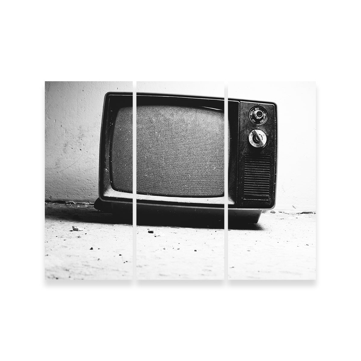 Old TV Wall Art