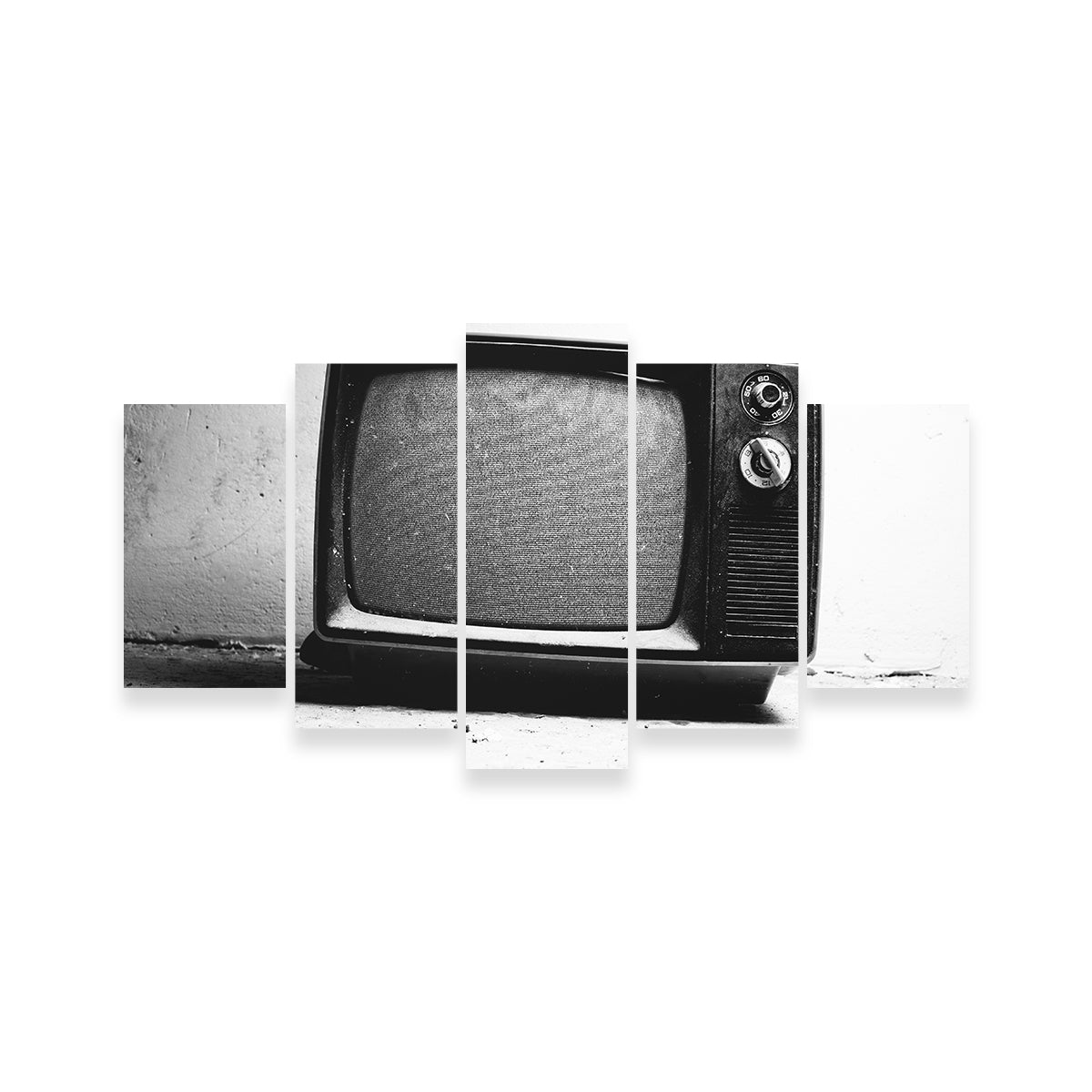 Old TV Wall Art