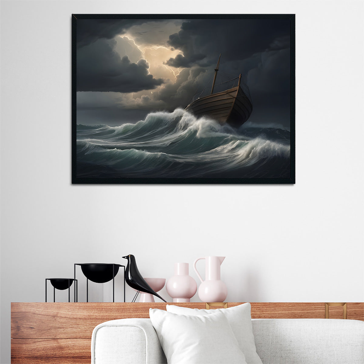 Old Wooden Ship Wall Art