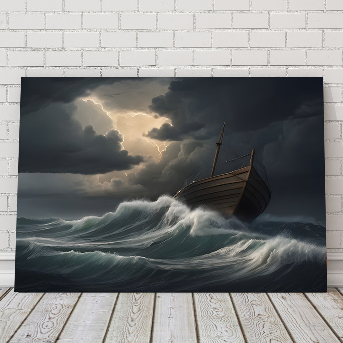 Old Wooden Ship Wall Art