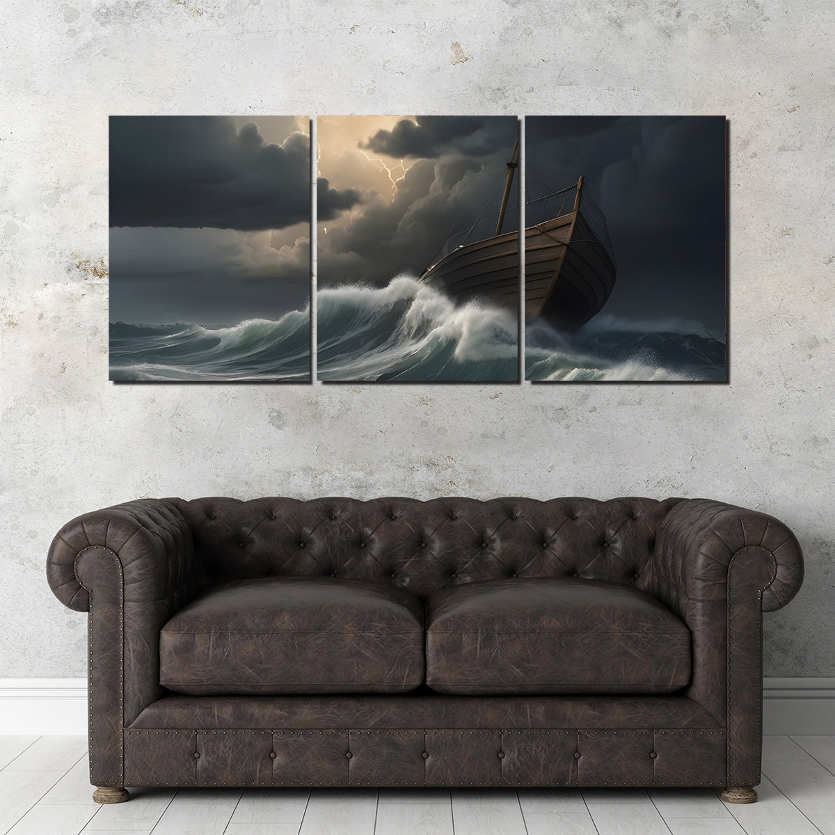 Old Wooden Ship Wall Art