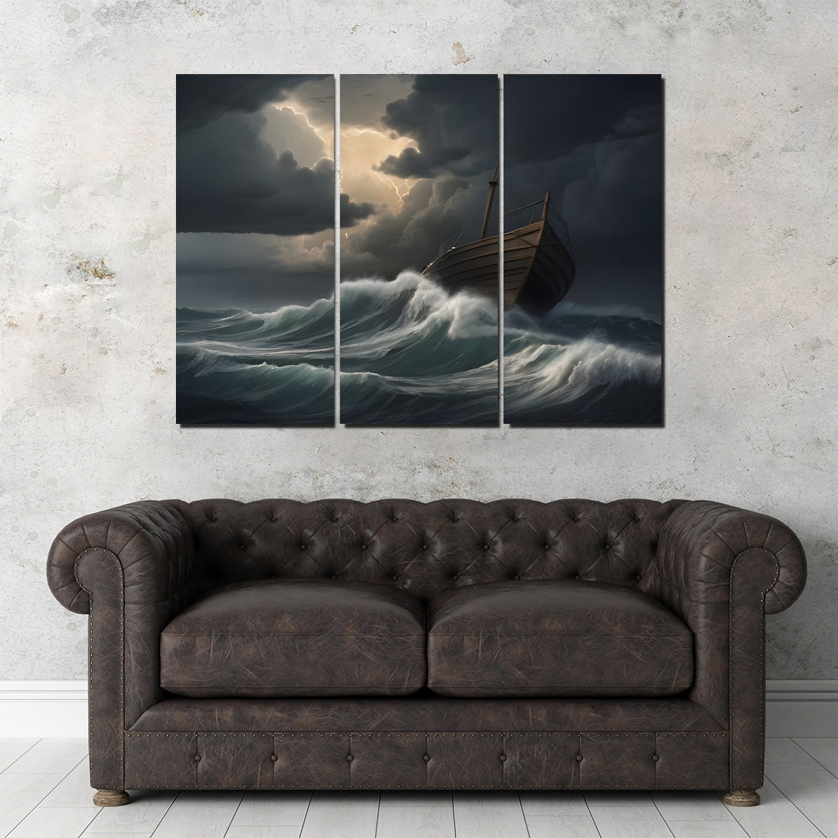 Old Wooden Ship Wall Art