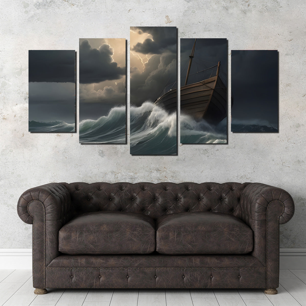 Old Wooden Ship Wall Art