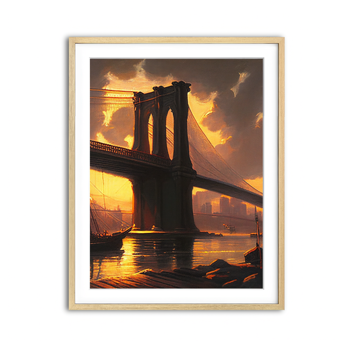 Framed Print 3x4 Natural