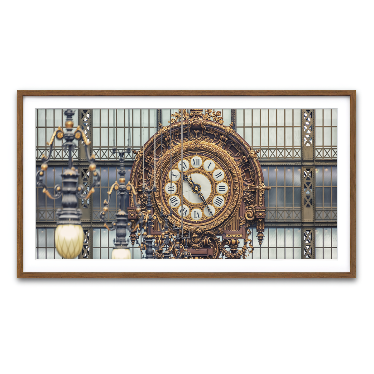 Framed Print 2x1 Walnut