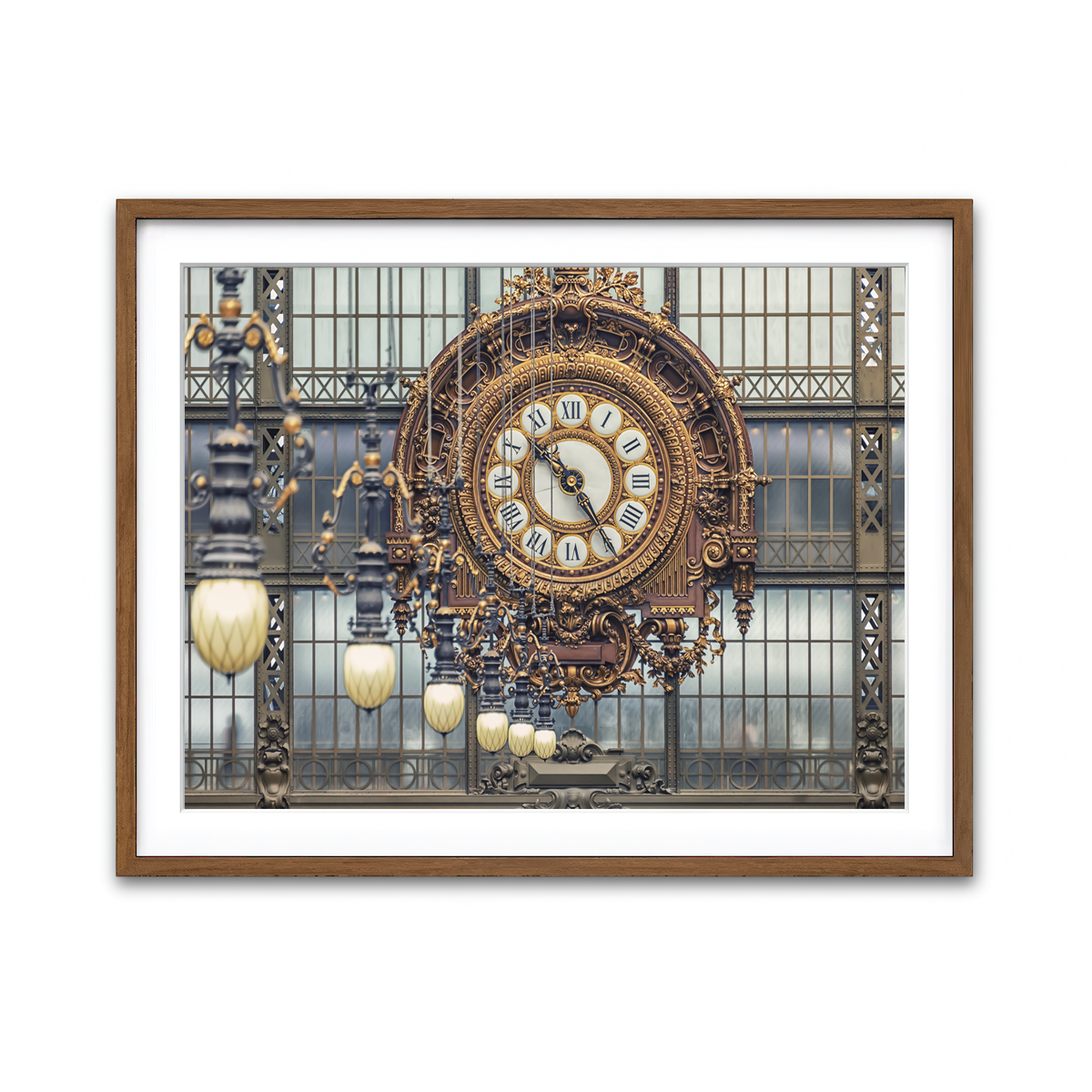 Framed Print 4x3 Walnut