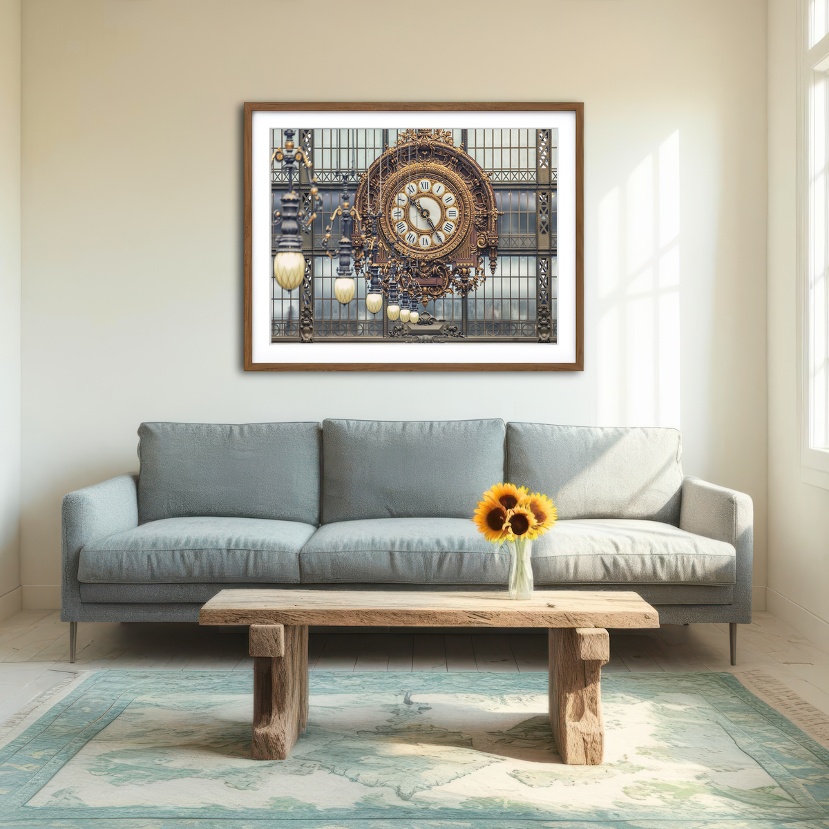 AUTO-MOCKUP ROOM | Old Fashioned Wall Art