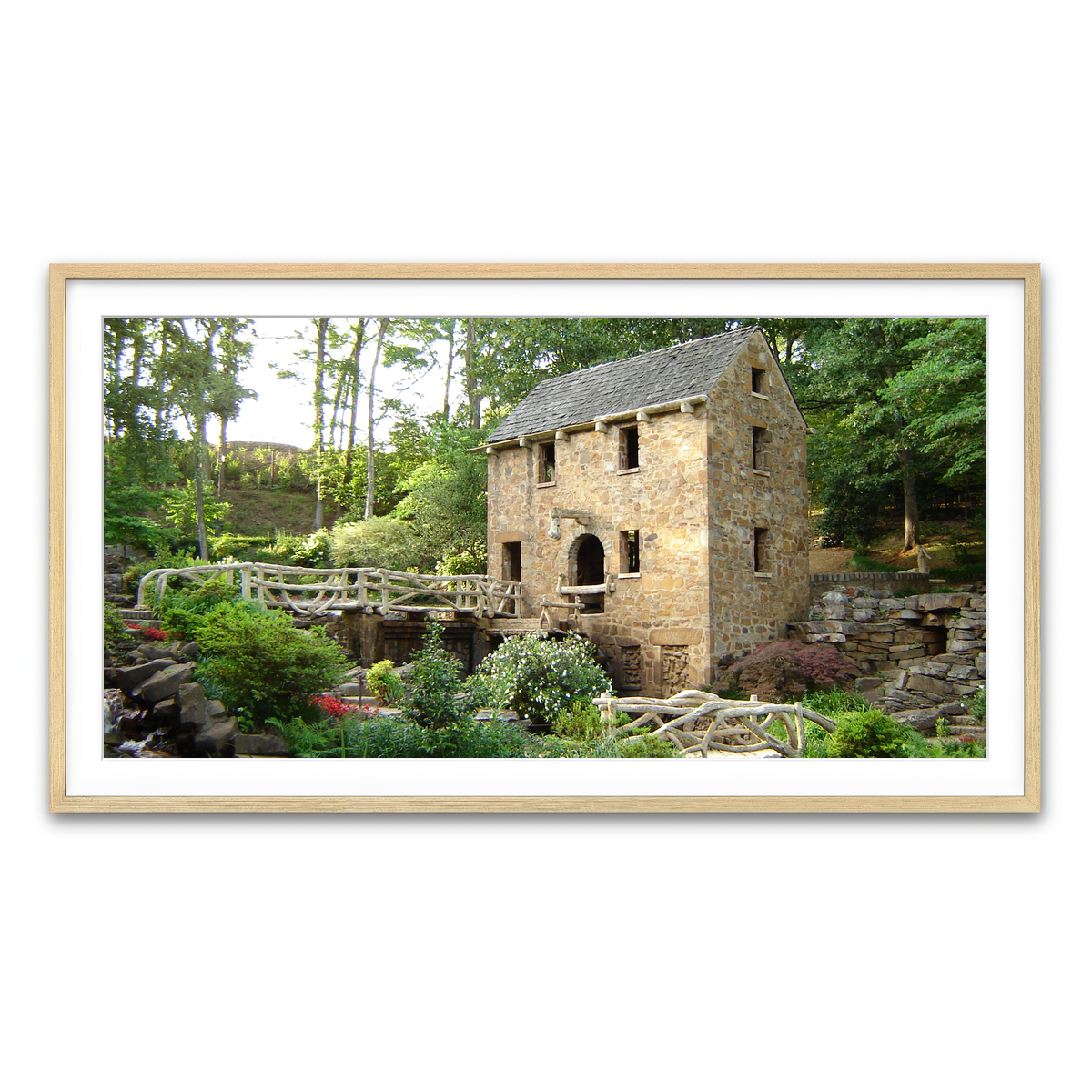 Framed Print 2x1 Natural