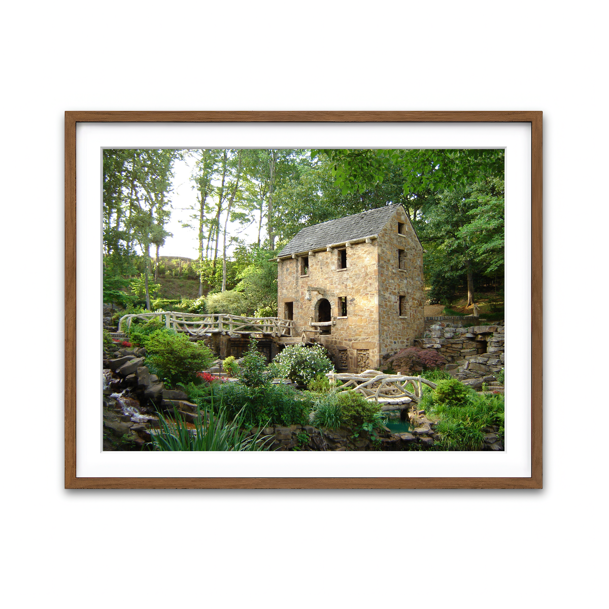 Framed Print 4x3 Walnut