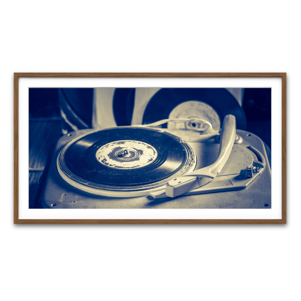 Framed Print 2x1 Walnut