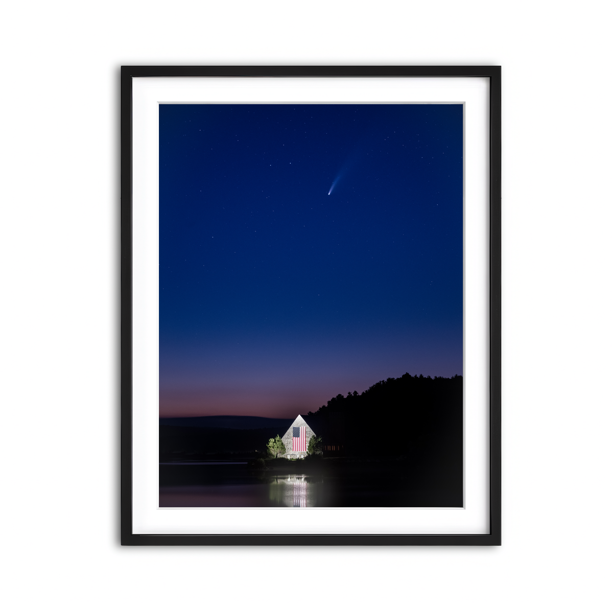 Framed Print 3x4 Black