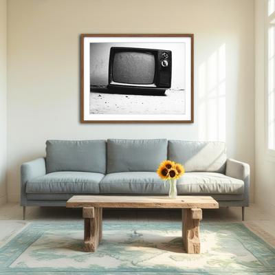 AUTO-MOCKUP ROOM | Old TV Wall Art