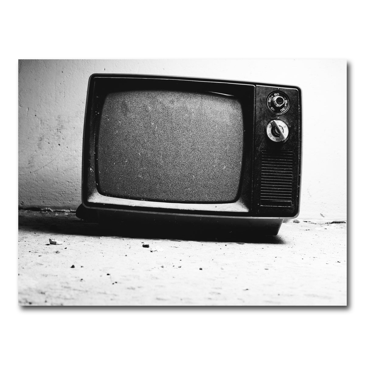 AUTO-MOCKUP WHITE | Old TV | 1 Piece | Gallery Wrap Canvas | group=4x3